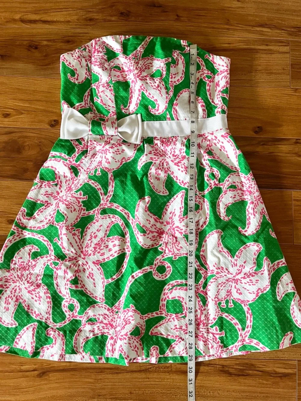 Lily Pulitzer Amberly Strapless Floral Mini Dress 12 - Picture 8 of 15